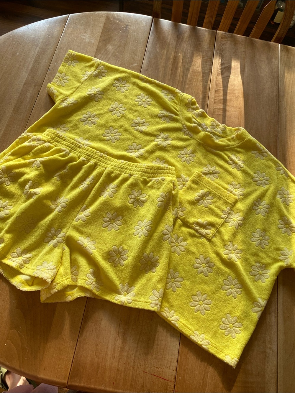 entro Yellow Daisy Terry Set